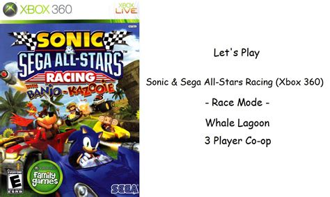 Lets Play Sonic And Sega All Stars Racing Xbox 360 1 Race Mode