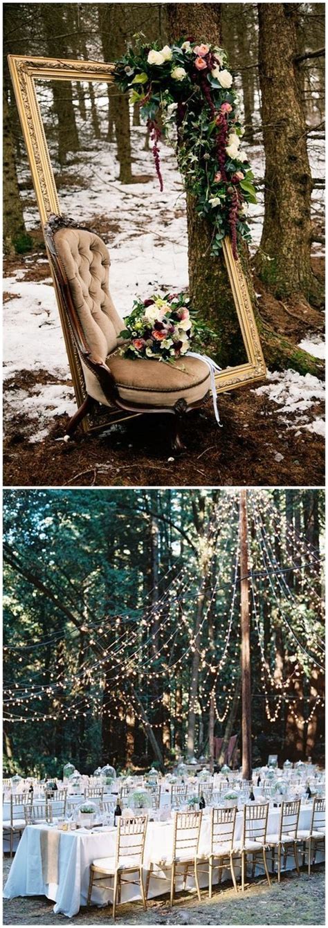 Rustic Weddings 20 Woodland Wedding Ideas You Can Get Inspired ️