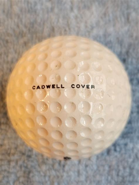 Foremost Vintage Used Golf Ball Caldwell Cover And Liquid Center Ebay