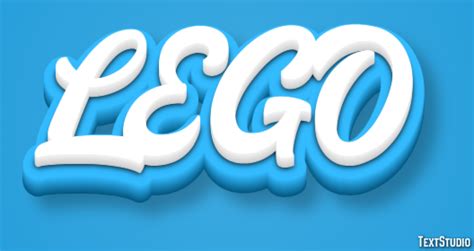 Lego Text Effect And Logo Design Brand