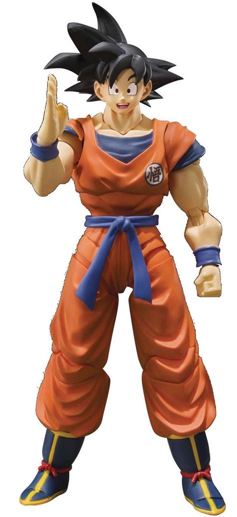 Dragon Ball Z Sh Figuarts Son Goku 55 Action Figure A Saiyan Raised