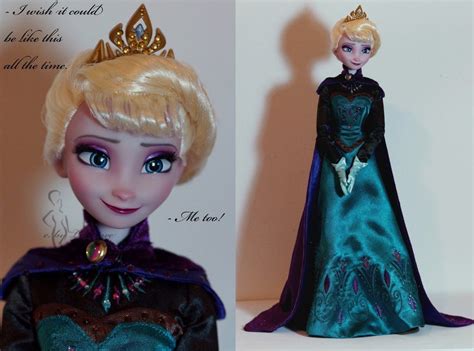 Coronation Elsa Ooak Doll Ooak Dolls Disney Barbie Dolls Frozen Art