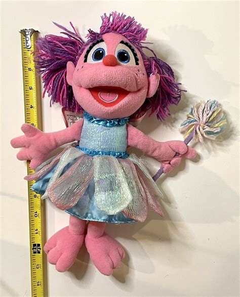 Sesame Street Abby Cadabby Sesame Place Plush Doll With Fairy Wings