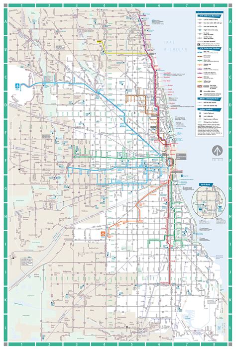 Transit Chicago Map