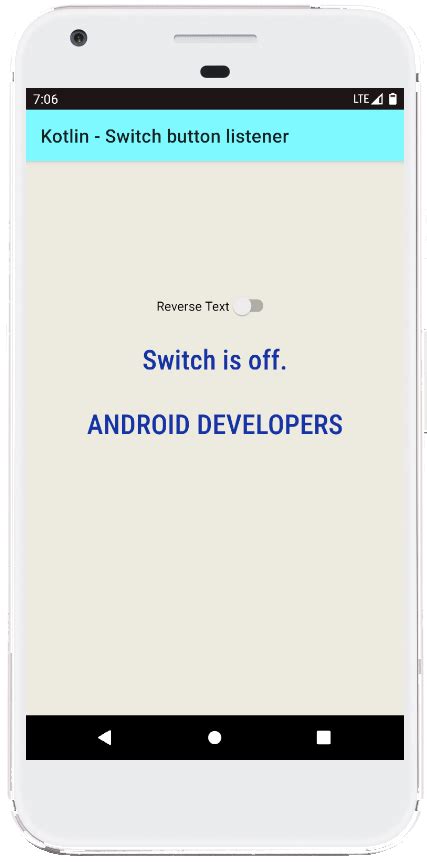 Switch Button Listener Kotlin Android Jigopost