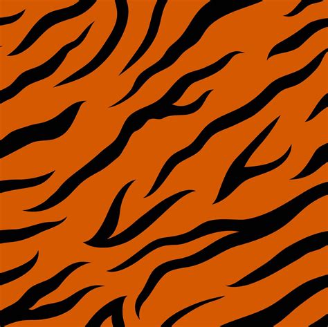 Tiger Print Background Pattern Free Stock Vector High Resolution Design
