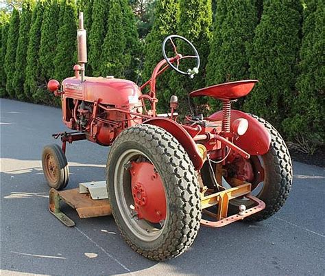 You wake up one morning to a town full of strangers and inexplicable sights. 1949 International Harvester Farmall Cub Tractor, VIN: 88194