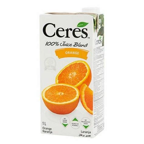 Ceres 100 Orange Juice 1000ml
