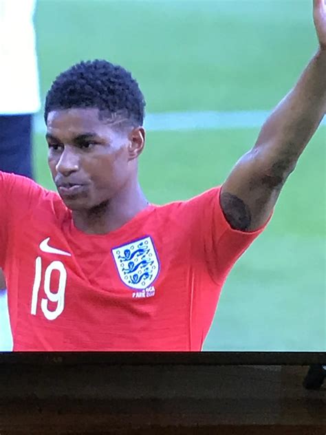 Even though i had b+ in art class, i was. Anyone know what Rashford's tattoo is? : reddevils