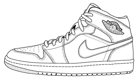 Draw Of Jordan 1 Logo Zapatos Modelos De Zapatos Nike Diseño De Calzado