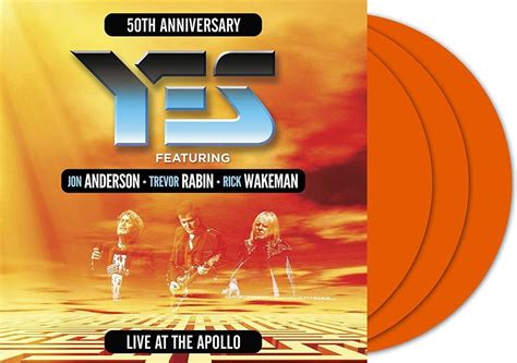 Live At The Apollo Colored 3 Lps Von Yes Rick Wakeman Jon Anderson And Trevor Rabin Cede Ch