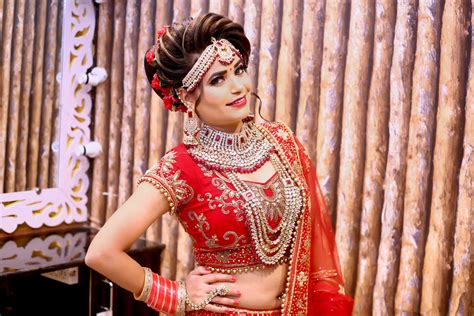 Air Brush Bridal Makeup In Delhi Tutorial Pics