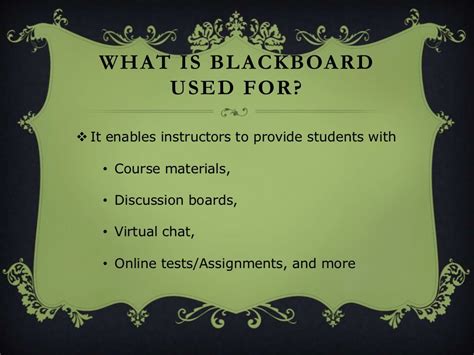 Blackboard Training For Students Ul