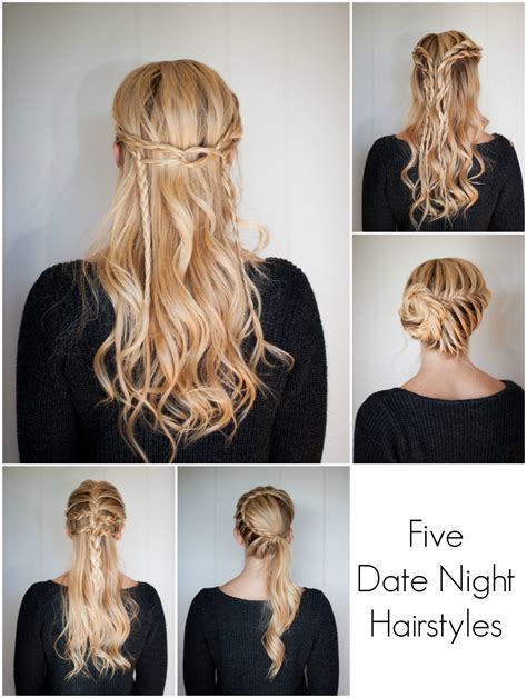5 Date Night Hairstyles Cute Girls Hairstyles