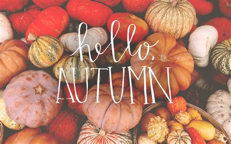 Hello Autumn Desktop Wallpaper Fall Fall Desktop Backgrounds Free