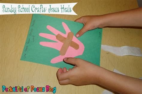Sunday School Crafts Jesus Heals Crafts Colors And School Craft