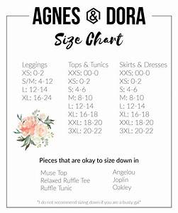 Agnes Dora By Jo Independent Rep Size Chart Boxy Tee Agnes
