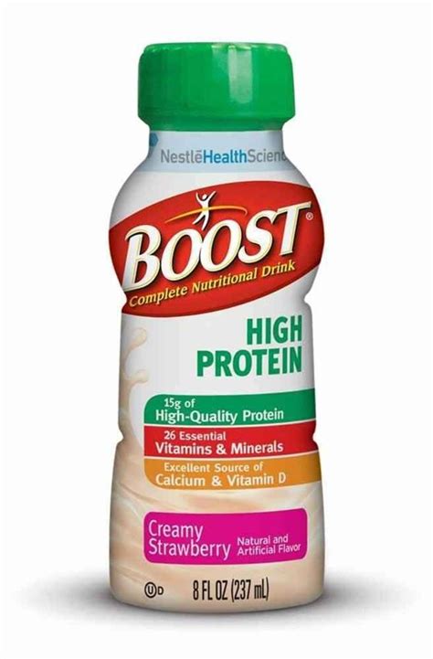 Nestle Boost High Protein Creamy Strawberry 15 X Wound Care Product