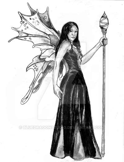 Gothic Fairy Sketches At Explore Collection Of