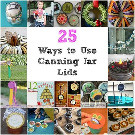 17 Best Images About Canning Lids And Rings Crafts On