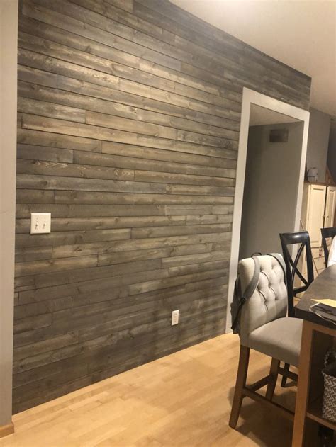 Shiplap wall | Ship lap walls, House, Home