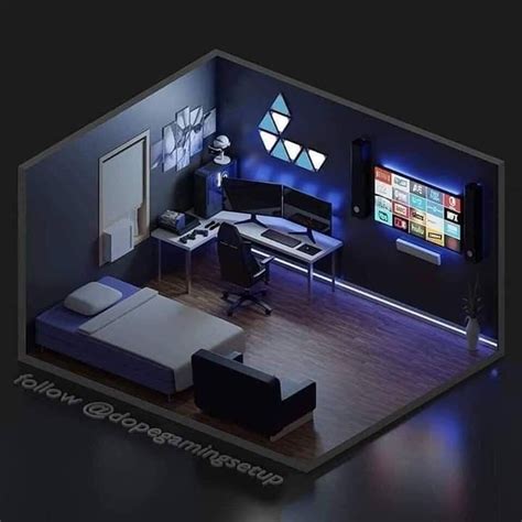 Bedroom Video Game Room Design Gamer Bedroom Bedroom Setup