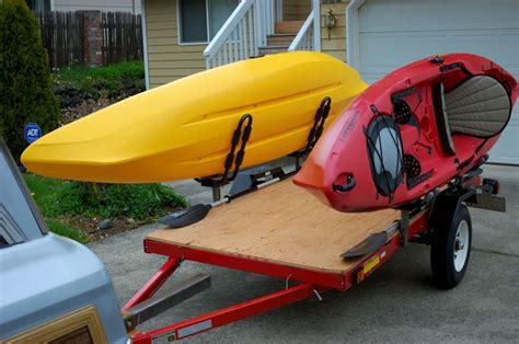 DIY Yak Trailer Kayak Trailer Canoe Boat Kayak Rack