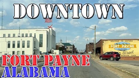 Fort Payne Alabama 4k Downtown Drive Youtube