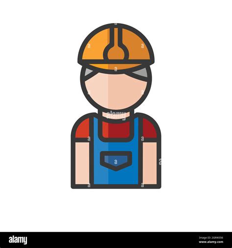 Mason Avatar Construction Worker Character Profile User Person
