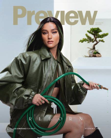 Liza Soberano Preview Magazine April 2023 Cover Photo Philippines