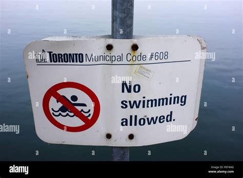 No Swimming Allowed Sign High Resolution Stock Photography And Images