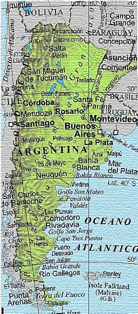 Cartina geografica d'europa con tutti le connessioni ferroviarie disponibili. Cartina Geografica Dettagliata Argentina | onzemolen