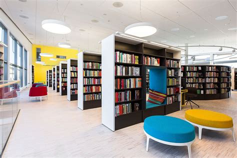 Vallentuna Public Library Sweden Library Furniture School Library