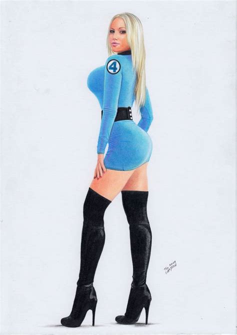 Invisible Woman Sue Storm Fantastic Four By Timgrayson On