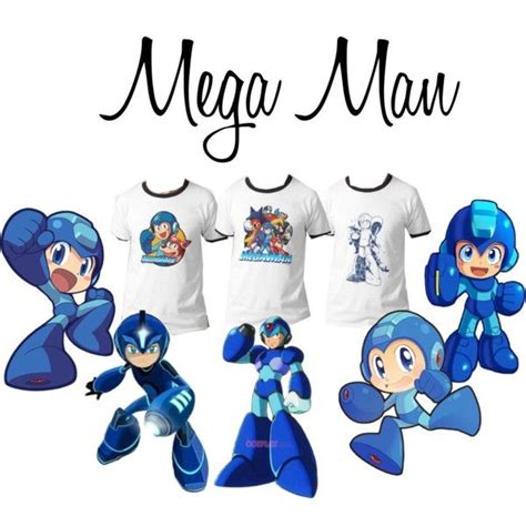 Take A Look At Mega Man Zazzle Store Mega Man By Ziernor On Polyvore Featuring Art Men Store