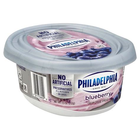Philadelphia Blueberry Cream Cheese 75 Oz From Key Food Instacart