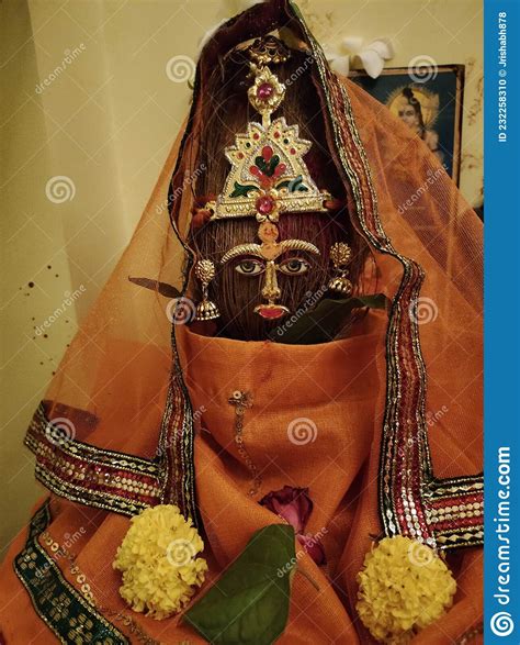 Home Devi Puja Maa Durga Stock Photo Image Of Puja 232258310