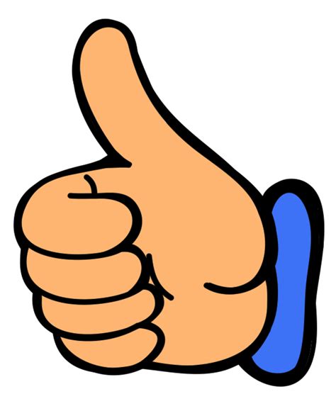Thumbs Up Png Clipart Best
