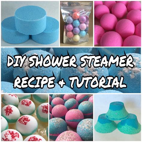 Diy Shower Steamers Recipe Easy Diy Shower Steamer Recipe Without Citric Acid ♥ Witch Hazel