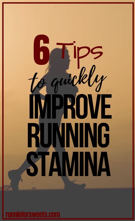 6 Tricks To Easily Improve Your Running Stamina Runnin For Sweets