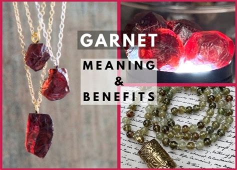 Garnet Meaning Healing Benefits Zodiac Birthstone Chakra Healing