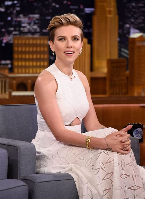 Scarlett Johansson At The Tonight Show In New York Hawtcelebs