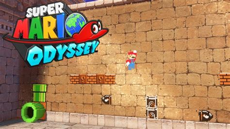 Mario 2d En Un Juego 3d Super Mario Odyssey En Español Youtube