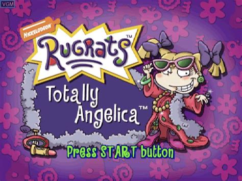 Rugrats Totally Angelica For Sony Playstation The Video Games Museum