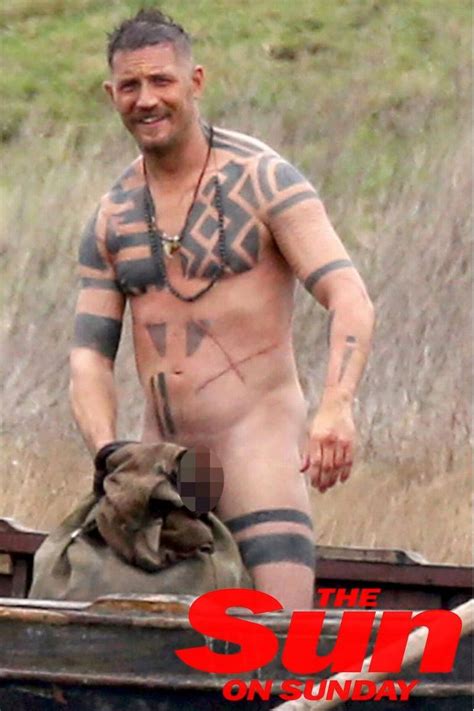 Model Of The Day Actor Tom Hardy Naked On Set Of “taboo” Pics And Video