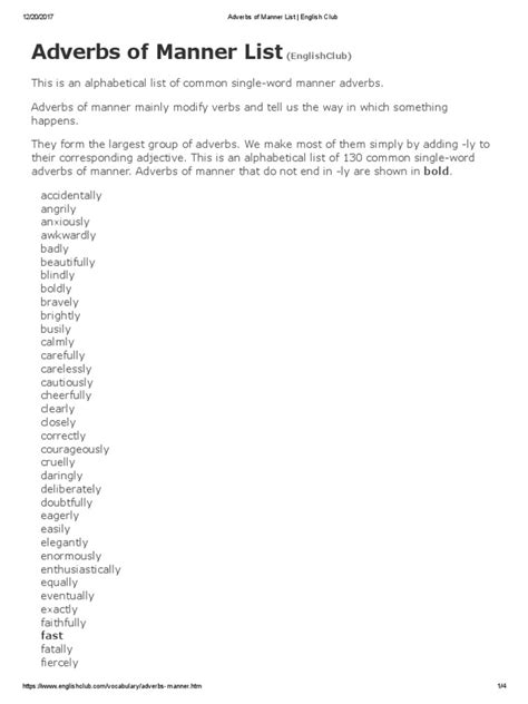 We did not find results for: Adverbs of Manner List _ English Club | Adverb | Semantic ...