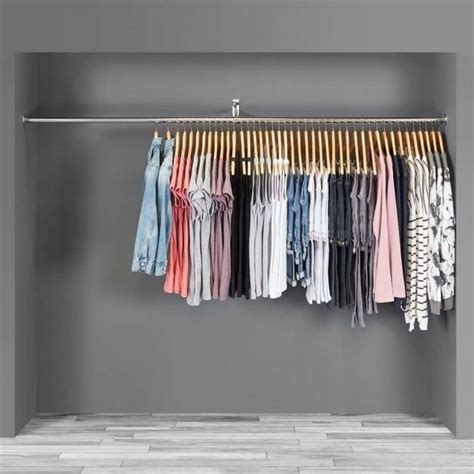Aria's hanging rail comes in a fun range of six colours, each more bold than the last. 2m Alcove Hanging Rail | Hanging rail, Hanging clothes ...