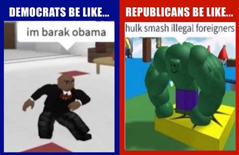 Hulk Smash Illegal Foreigners Roblox Know Your Meme Meme