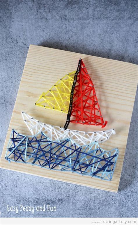 Easy String Art For Kids