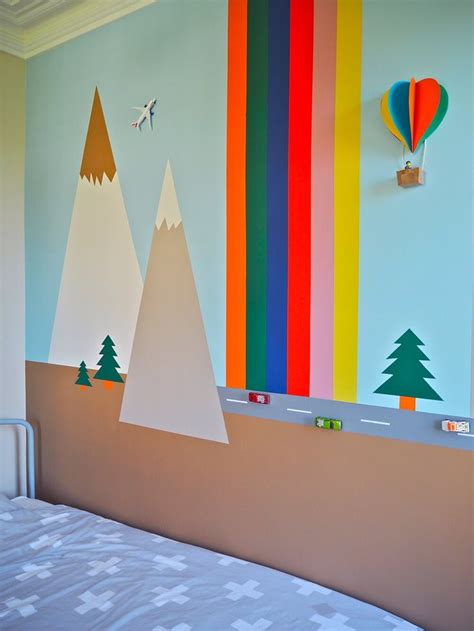 Childs Bedroom 3d Wall Mural Diy — Melanie Lissack Interiors Wall